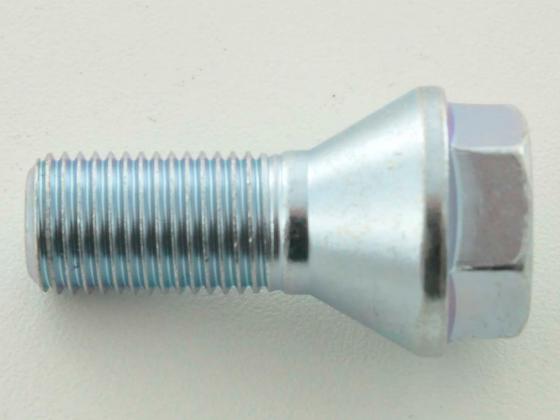 Radschrauben Set (8 Stk.) Kegelbund Kurzkopf Schaftlänge 22mm M12x1,25 silber Radschrauben Set (8 Stk.) Kegelbund Kurzkopf Schaftlänge 22mm M12x1,25 silber